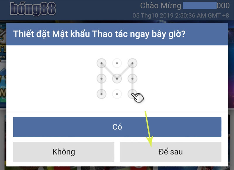thiết đặt mậu khẩu thao tác thiết đặt mậu khẩu thao tác